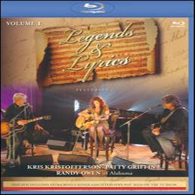 Kris Kristofferson / Patty Griffin / Randy Owen - Legends & Lyrics, Vol. 1 (Blu-ray)