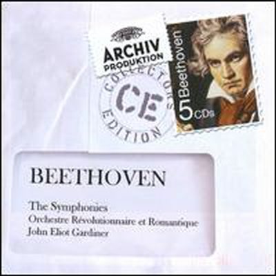 베토벤: 교향곡 1-9번 (Beethoven: The Symphonies) (Collector&#39;s Edition) (5CD Boxset) - John Eliot Gardiner