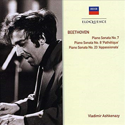 베토벤: 피아노 소나타 7, 8 &#39;비창&#39;, 23번 &#39;열정&#39; (Beethoven: Piano Sonatas Nos. 7, 8 &#39;Pathetique&#39; &amp; 23 &#39;Appassionata&#39;)(CD) - Vladimir Ashkenazy