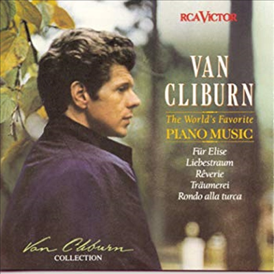 The World&#39;s Favorite Piano Music (CD) - Van Cliburn