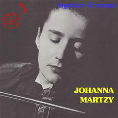 요한나 마르치 1집 (Johanna Martzy Vol. 1)(CD) - Johanna Martzy