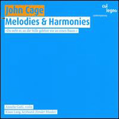 케이지: 선율과 화성 (Cage: Melodies &amp; Harmonies) (Digipack)(CD) - Annelie Gahl