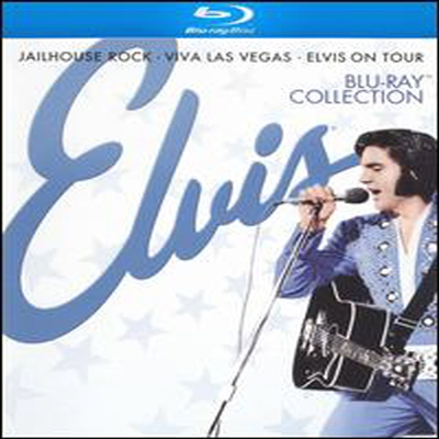 Elvis Presley - Elvis Blu-ray Collection: Jailhouse Rock/Viva Las Vegas/Elvis on Tour (Blu-ray)(3DVD)