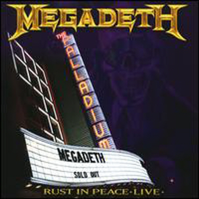 Megadeth - Rust in Peace Live (Bonus Tracks)(CD)