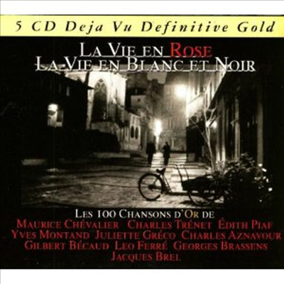 Various Artists - La Vie En Rose La Vie En Blanc &amp; Noir (5CD Boxset)