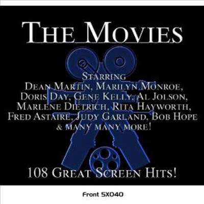 Various Artists - The Movies : 108 Great Screen Hits (5CD)