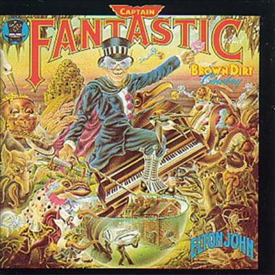 Elton John - Captain Fantastic And The Brown Dirt Cowboy (Remastered)(CD)