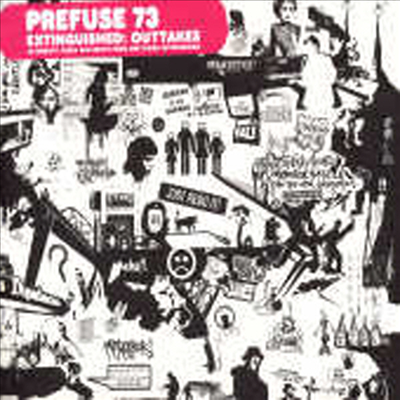 Prefuse 73 - Extinguished : Outtakes (Alternate Takes Beats From One Word Extinguisher)(Digipak)(EP)(CD)