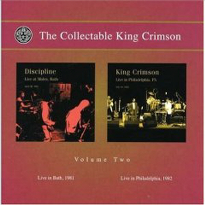 King Crimson - The Collectable King Crimson, Vol. 2 Live In Bath 1981 (2CD)