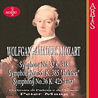 모차르트 : 교향곡 32, 35번&#39;하프너&#39;&amp; 36번&#39;린츠&#39; (Mozart : Symphony No32, 35 &amp; 36)(CD) - Peter Maag