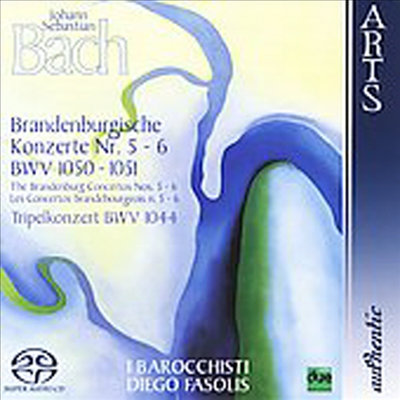 바흐 : 브란덴부르크 협주곡 5, 6번 (Bach : Brandenburg Concertos No.5, 6) (SACD Hybrid) - Diego Fasolis
