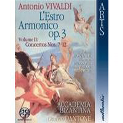 비발디 : 조화의 영감 콘체르토 7-12번 Op.3 - Vol.2 (Vivaldi : L'estro Armonico, Op.3 Vol.2) (SACD Hybrid) - Ottavio Dantone