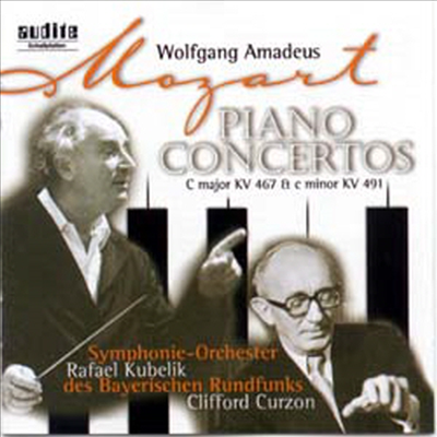 모차르트 : 피아노 협주곡 21, 24번 (Mozart : Piano Concerto No.21 K.467, No.24 K.491)(CD) - Clifford Curzon