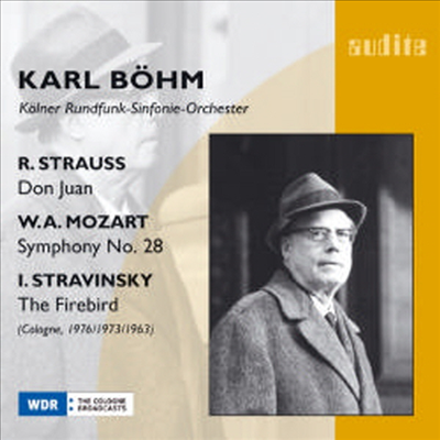 R. 슈트라우스: 돈 후앙, 모차르트: 교향곡 28번, 스트라빈스키: 불새 (R. Strauss: Don Juan, Mozart: Symphony No. 28, Stravinsky: The Firebird)(CD) - Karl Bohm