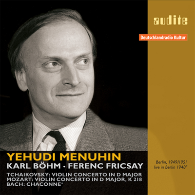 차이코프스키 : 바이올린 협주곡 & 모차르트 : 바이올린 협주곡 K.219 (Tchaikovsky : Violin Concerto)(CD) - Yehudi Menuhin