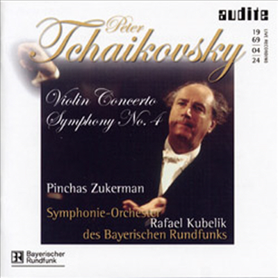 차이코프스키 : 바이올린 협주곡, 교향곡 4번 (Tchaikovsky : Violin Concerto In Op.35, Symphony No.4 Op.36)(CD) - Pinchas Zukerman