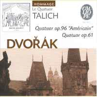 드보르작: 현악 사중주 11, 12번 '아메리카' (Dvorak: String Quartets No.11 Op.61, No.12 Op.96 'American') - Talich Quartet (Le Quatuor Talich)