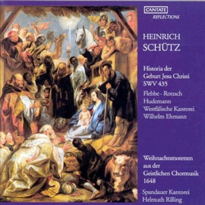 쉬츠 : 예수 탄생의 역사 (Schutz : History of The Birth of Christ SWV 435 &amp; Christmas Motets from the Geistliche Chormusik 1648)(CD) - Helmuth Rilling