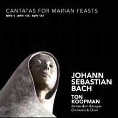 바흐 : 성모 축일 칸타타 BWV1, 125 &amp; 161 (Bach : Cantatas for Marian Feasts)(CD) - Ton Koopman