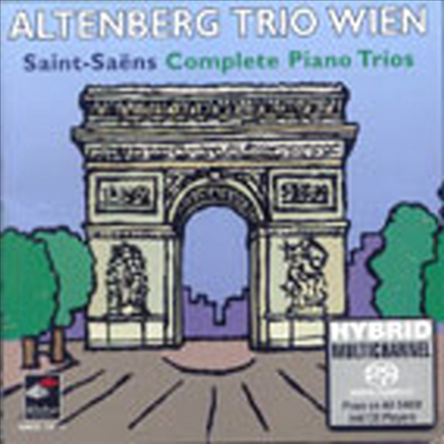 생상스 : 피아노 삼중주 1, 2번 (Saint-Saens : Piano Trio No.1 Op.18, No.2 Op.92) (SACD Hybrid) - Wien Altenberg Trio