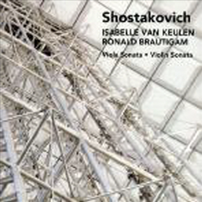 쇼스타코비치 : 바이올린 소나타, 비올라 소나타 (Shostakovich : Violin Sonata Op.134, Viola Sonata Op.147)(CD) - Isabelle Van Keulen