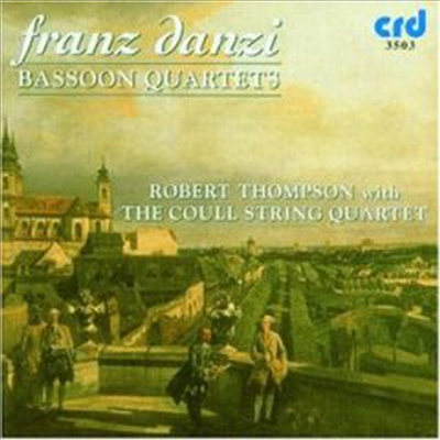 단치 : 바순 사중주집 (Danzi : Three Quartets for Bassoon &amp; Strings Op.40)(CD) - Robert Thompson