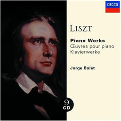 리스트 : 피아노 작품집 (Liszt : Piano Works) (9CD) - Jorge Bolet