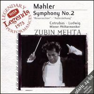 말러 : 교향곡 2번 &#39;부활&#39; (Mahler : Symphony No.2 &#39;Resurrection&#39;)(CD) - Zubin Mehta