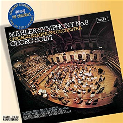 말러 : 교향곡 8번 &#39;천인 교향곡&#39; (Mahler : Symphony No.8 in E flat major &#39;Symphony of a Thousand&#39;)(CD) - Georg Solti