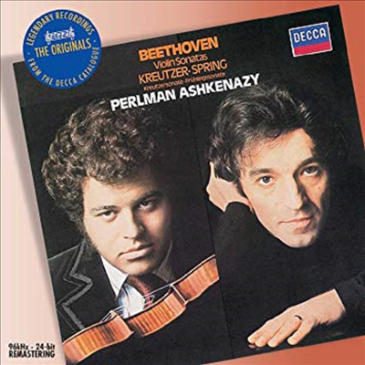 베토벤 : 바이올린 소나타 5번 &#39;봄&#39;, 9번 &#39;크로이처&#39; (Beethoven : Violin Sonatas No.5 &#39;Spring&#39;, No.9 &#39;Kreutzer&#39;)(CD) - Itzhak Perlman