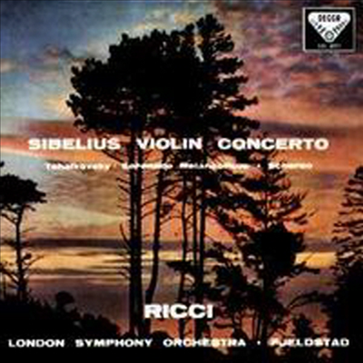 시벨리우스 : 바이올린 협주곡, 우울한 세레나데 (Sibelius: Violin Concerto Op.47, Serenade Melancolique Op.26) (180g LP) - Ruggiero Ricci