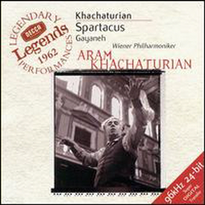 하차투리안 : 스파르타쿠스, 글라주노프 : 사계 (Khachaturian : Spartacus, Glazunov : The Seasons, Op.67)(CD) - Ernest Ansermet