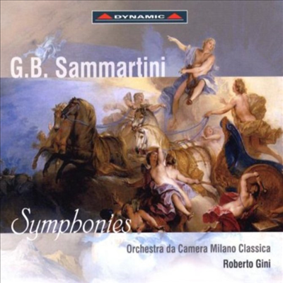 삼마르티니 : 교향곡과 서곡 (Sammartini : Symphonies)(CD) - Roberto Gini