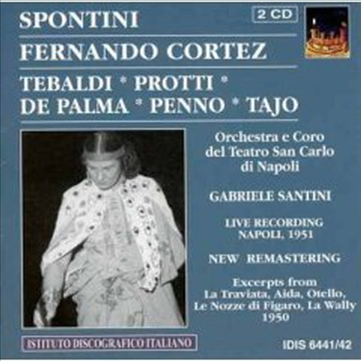 스폰티티 : 페르난도 코르테즈 (Spontini : Fernando Cortez) (2CD) - Gabriele Santini