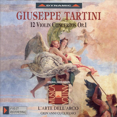 타르티니 : 열두 개의 바이올린 협주곡 (Tartini : 12 Violin Concertos) (3CD) - Giovanni Guglielmo