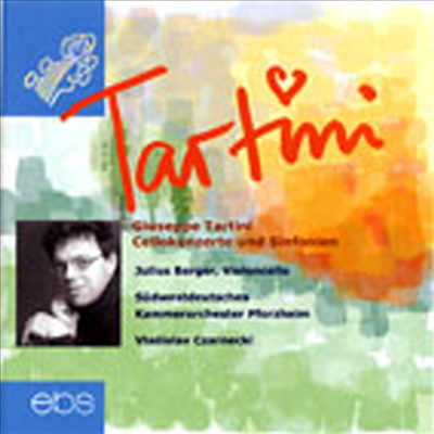 타르티니 : 첼로 협주곡, 신포니아 (Tartini : Cello Concerto, Sinfonia)(CD) - Julius Berger