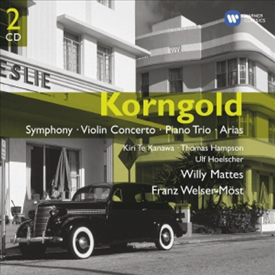 코른골트 : 교향곡, 바이올린 협주곡 & 피아노 삼중주 (Korngold : Symphony, Violin Concerto & Piano Trio & Arias) (2 for 1) - Franz Welser-Most