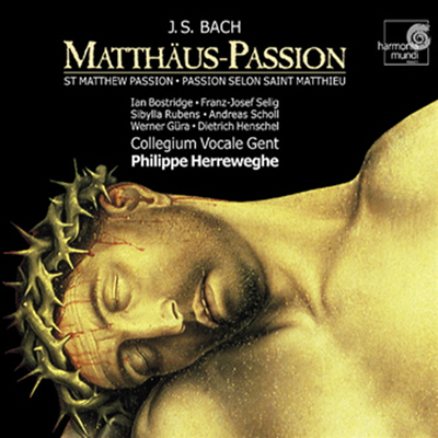 바흐 : 마태 수난곡 (Bach : Matthaus-Passion BWV244) (3CD) - Philippe Herreweghe