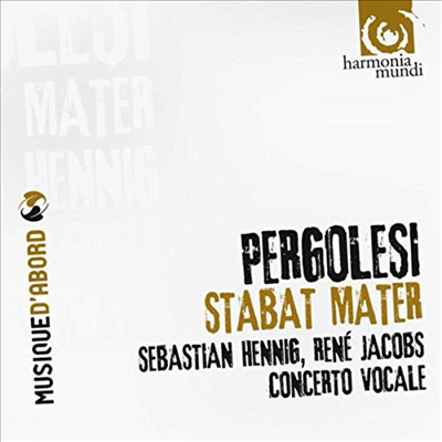 페르골레지 : 스타바트 마테르 (Pergolesi : Stabat Mater) (Digipack)(CD) - Rene Jacobs