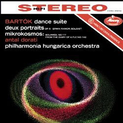 바르톡: 무곡 모음곡, 두 개의 초상 (Bartok: Dance Suite for Orchestra, Two Portraits) (180g LP) - Antal Dorati