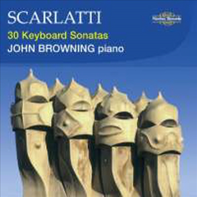 스카를라티 : 30개의 피아노 소나타 (D. Scarlatti : 30 Keyboard Sonatas)(CD) - John Browning