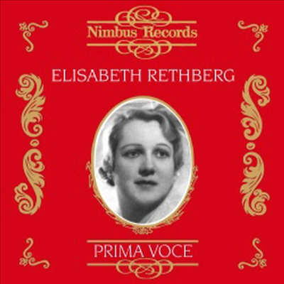 엘리자베스 레스베르그 - 오페라 아리아 (Elisabeth Rethberg Sings Opera Arias)(CD) - Elisabeth Rethberg