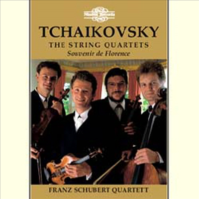 차이코프스키 : 현악 사중주 1-3번, 현악 육중주 '플로렌스의 추억' (Tchaikovksy : String Quartet No.1-3, String Sextet Op.70 'Souvenir de Florence') (2CD) - Franz Schubert Quartet