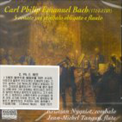 C. P. E. 바흐 : 5개의 플루트와 쳄발로를 위한 소나타 (Carl Philipp Emanuel Bach : 5 Sonate A Cembalo Obligato e Flauto)(CD) - Kristian Nyquist