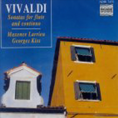 비발디 : 플루트와 바소 콘티누오를 위한 소나타집 (Vivaldi : Flute Sonatas)(CD) - Maxence Larrieu