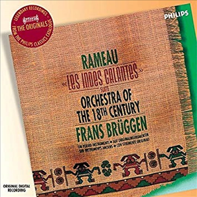 라모 : 장엄한 인도제국 (Rameau : Les Indes Galantes Suite)(CD) - Frans Bruggen