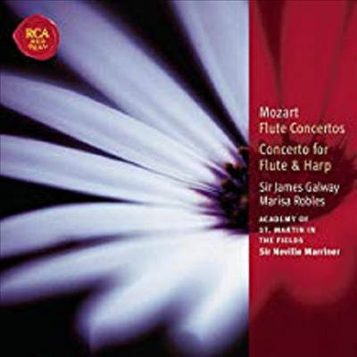 모차르트 : 플루트 협주곡 1, 2번, 플루트와 하프를 위한 협주곡 (Mozart : Flute Concerto No.1 & 2, Flute And Harp Concerto K.299)(CD) - James Galway