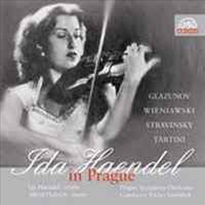 글라주노프 : 바이올린 협주곡, 비에냐프스키: 바이올린 협주곡 2번, 스트라빈스키: 디베르티멘토 & 타르티니: 악마의 트릴 (CD) - Ida Haendal