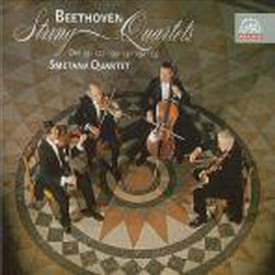 베토벤 : 후기 현악 사중주 11-16번, 대푸가 (String Quartets Opp. 95, 127, 130, 131, 132 &amp; 135) (3CD) - Smetana Quartet