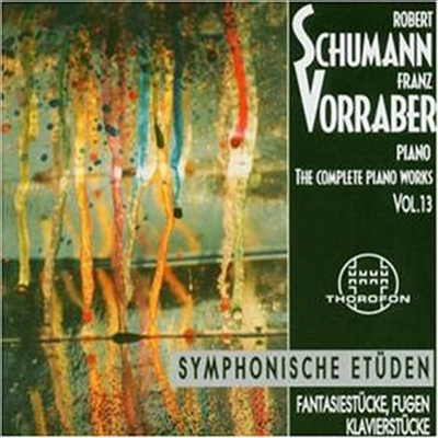 슈만 : 다채로운 작품, 스케르초, 소나타 (Schumann : Bunte Blatter Op.99, Scherzo, Sonate Op.14 (Complete Piano Works, Vol.1)(CD) - Franz Vorraber